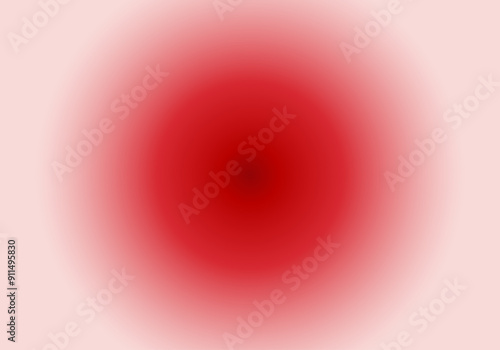 Fondo degradado radial en rojo