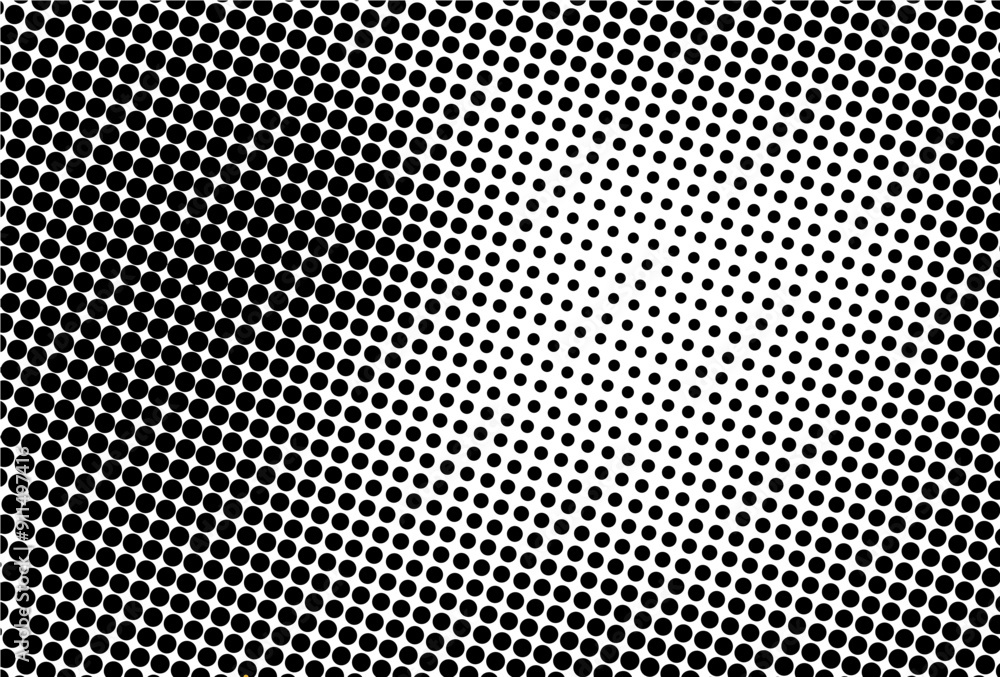 Modern Halftone Dots with Geometric Elements Modern Halftone Dots with Geometric Elements