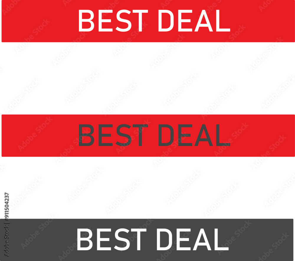 Set of Best Deal Signs suitable for many uses specially for stores or markets Set of Best Deal Signs suitable for many uses specially for stores or markets