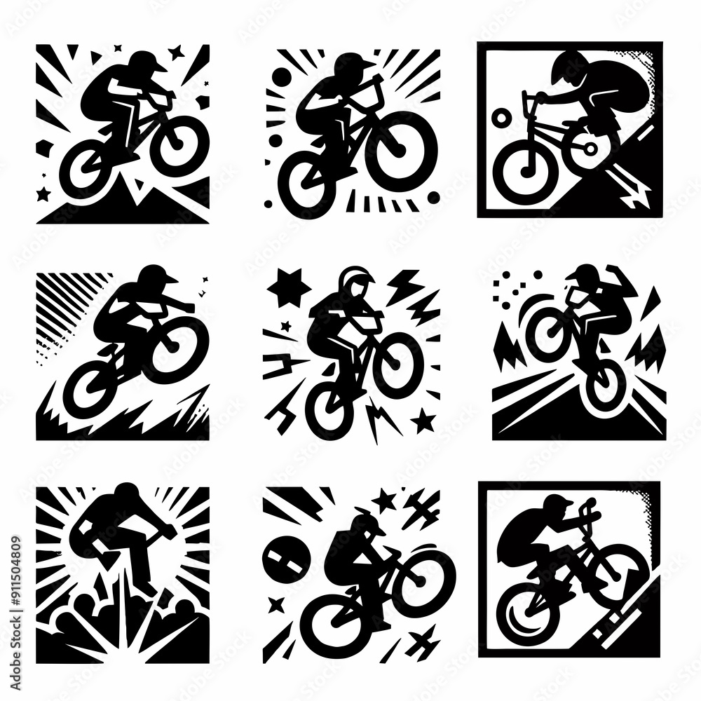 Fototapeta premium bmx-sport