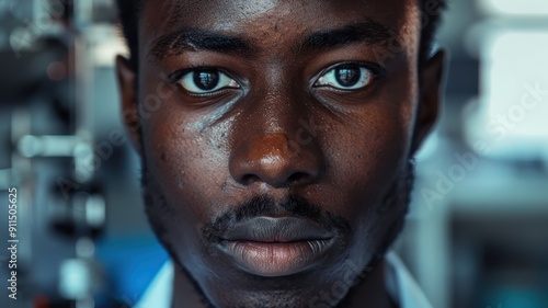 Close-up portrait of a youn...