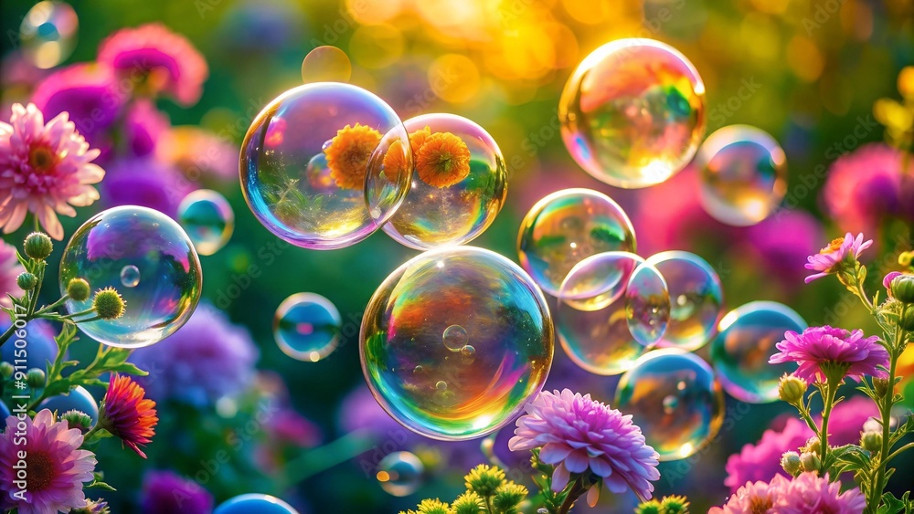 Ethereal Blooms: A Symphony of Soapy Hues Generative AI Ethereal Blooms: A Symphony of Soapy Hues Generative AI