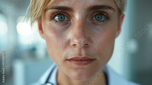 Close-up portrait of a youn...