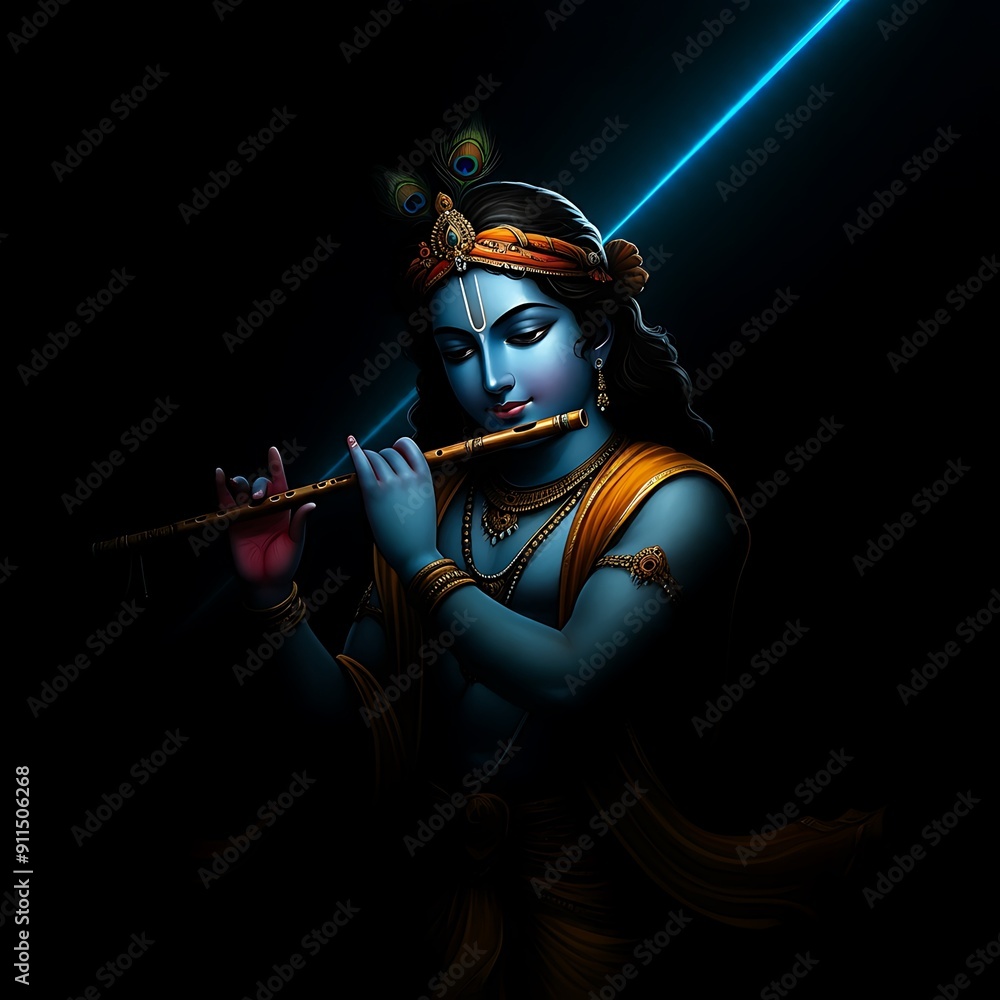 Naklejka premium Lord Krishna