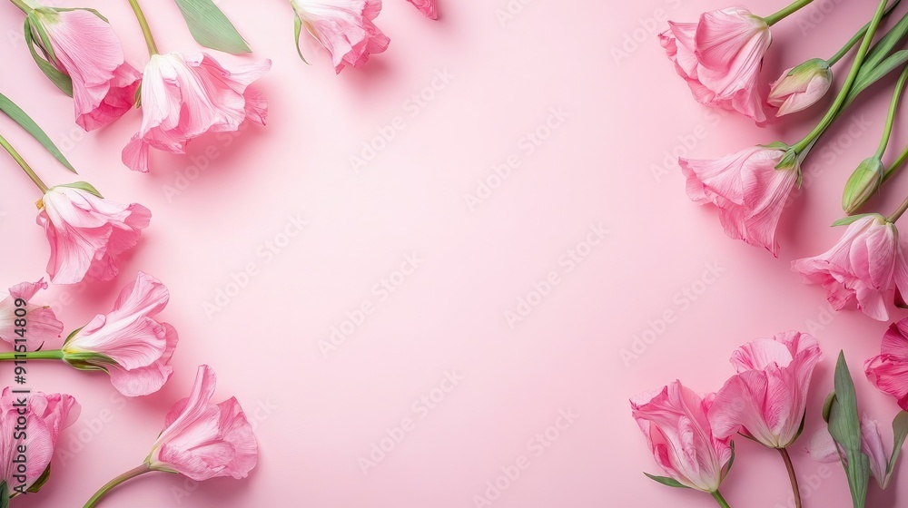 Flower wedding frame, botanical background Flower wedding frame, botanical background