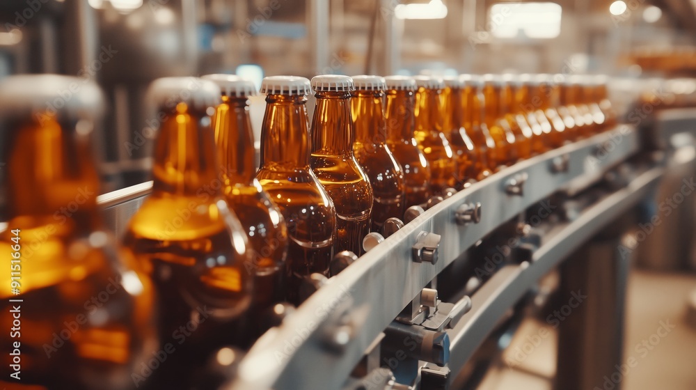 Professional Beer Packaging Line with Stainless Steel Bottle Conveyor Professional Beer Packaging Line with Stainless Steel Bottle Conveyor