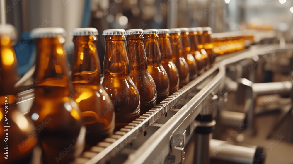 Professional Beer Packaging Line with Stainless Steel Bottle Conveyor Professional Beer Packaging Line with Stainless Steel Bottle Conveyor