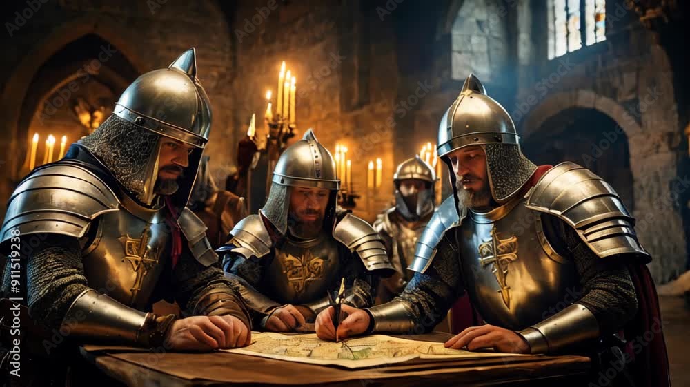 A medieval war council