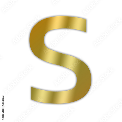 Luxury Gold Font: Letter A - Z