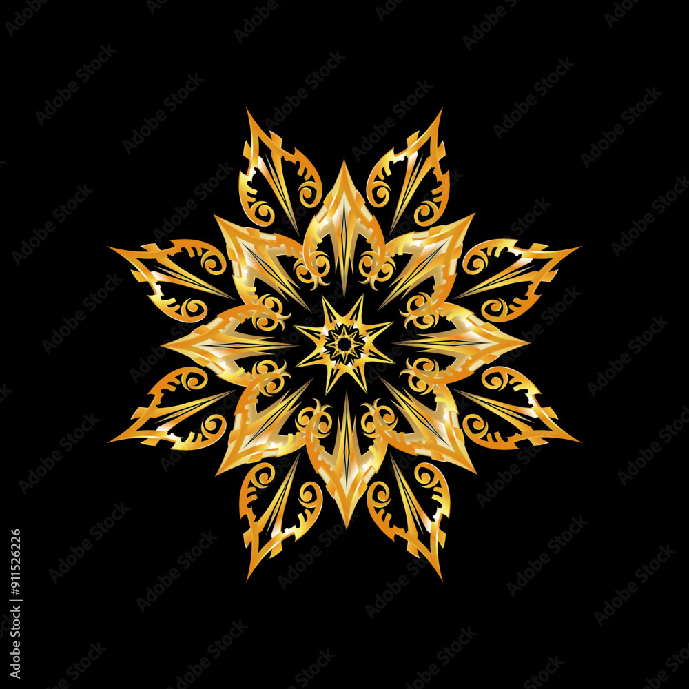 Obraz premium Abstract Circles, for decoration and adornment