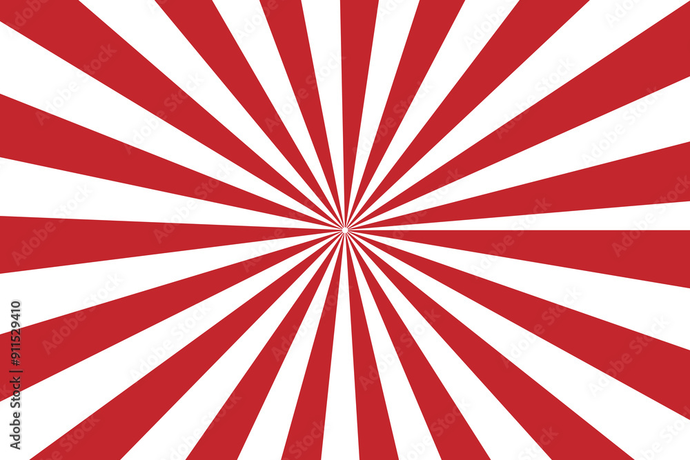 Fototapeta premium Sunburst background image. Vector Illustration