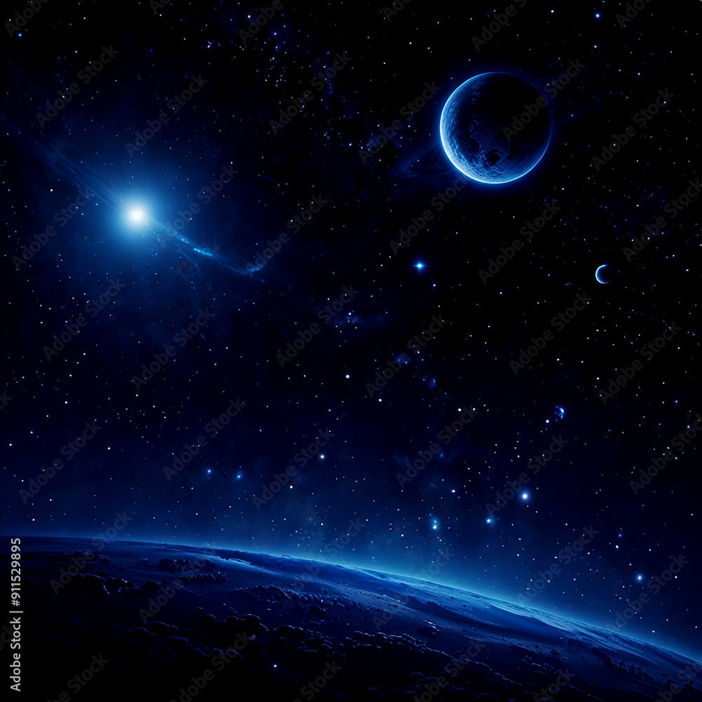 Fototapeta premium Pictures Space Background