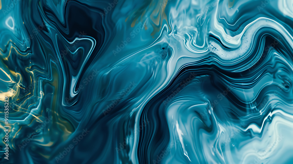 Abstract swirling teal and gold paint background, perfect for modern design projects.
Abstract swirling teal and gold paint background, perfect for modern design projects.