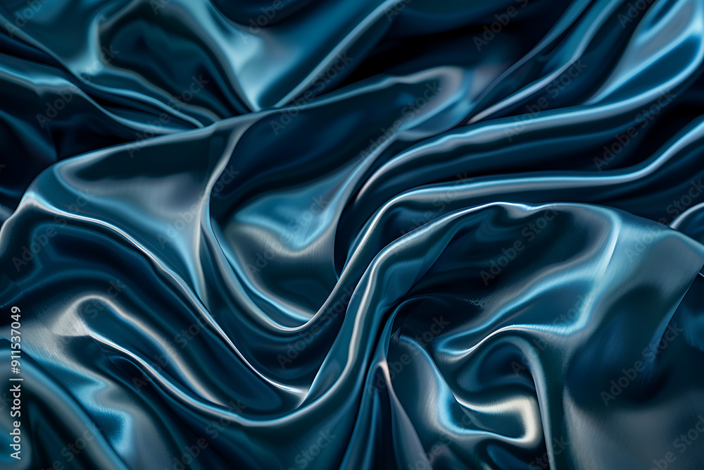 Abstract blue satin fabric background, elegant and luxurious, perfect for a modern design project.
Abstract blue satin fabric background, elegant and luxurious, perfect for a modern design project.