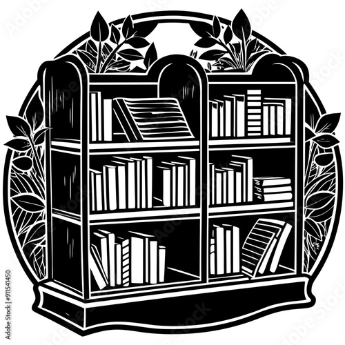 book keeping sleuth silhouette