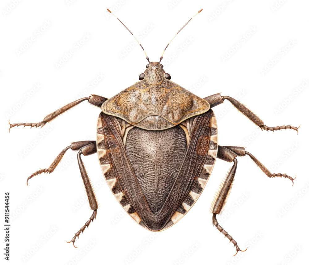 PNG Brown marmorated stink bug animal insect white background. PNG Brown marmorated stink bug animal insect white background.