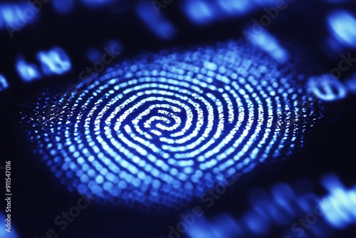 Wallpaper Mural Secure Cloud Access: Biometric Thumbprint Authentication for Internet Security and Data Protection Torontodigital.ca