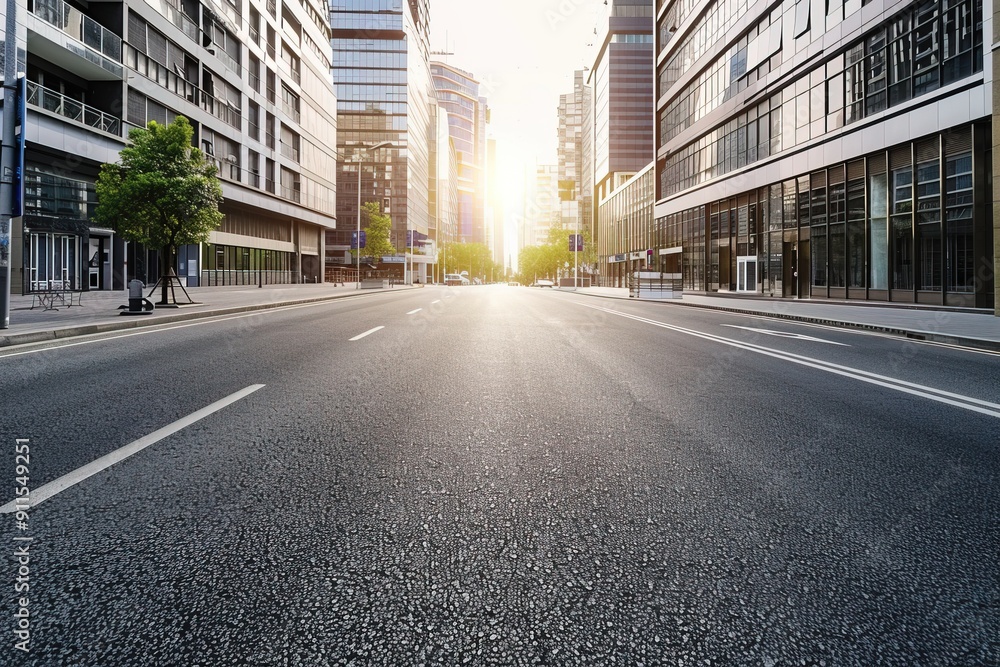 Urban Cityscape Background With Modern Skyline in Metropolitan Environment Urban Cityscape Background With Modern Skyline in Metropolitan Environment