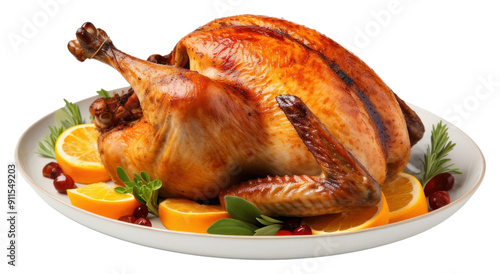 PNG Simple thanksgiving turkey dinner meat food. photo