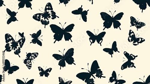 simple butterfly pattern