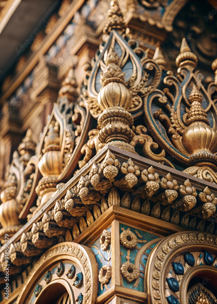 Fototapeta premium detail of the temple