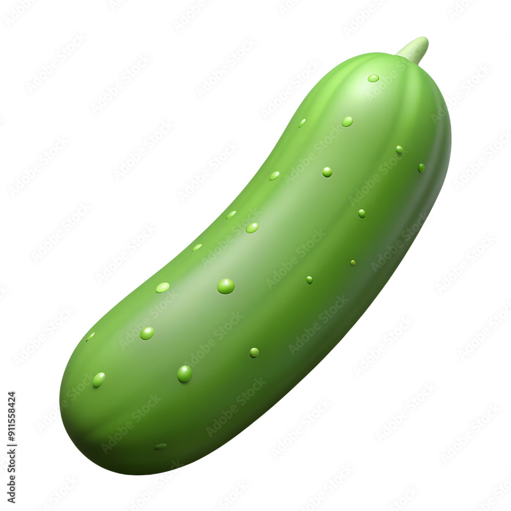 cucumber 3d icon. vegetable. Isolated object on transparent background. High quality illustration cucumber 3d icon. vegetable. Isolated object on transparent background. High quality illustration