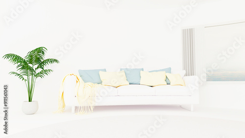 part of the white room, 3d