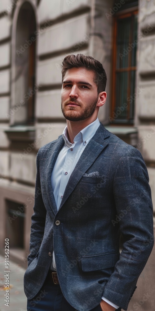 Young professional in a straightforward, minimalist setting. Young professional in a straightforward, minimalist setting.