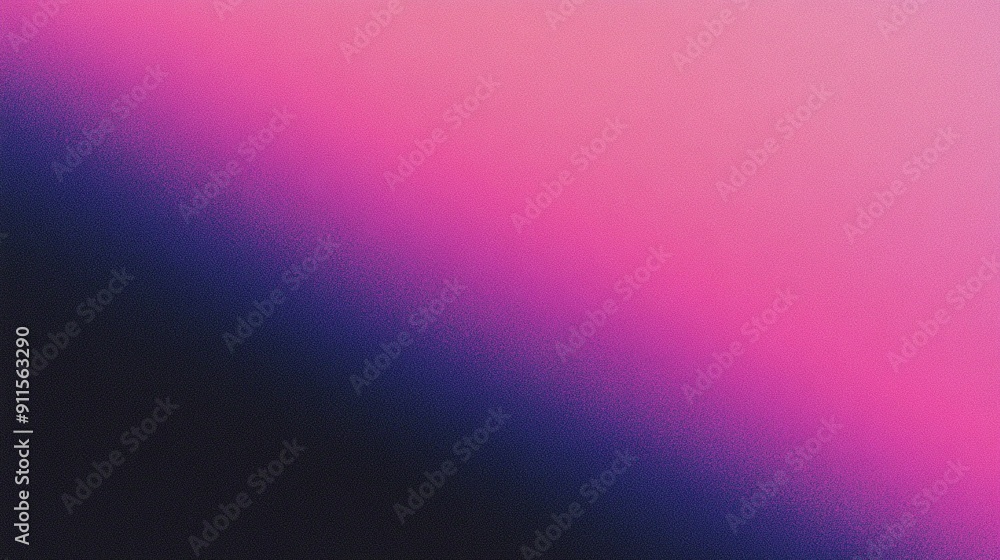 Obraz premium Minimalist Pink and Purple Gradient with Grainy Texture