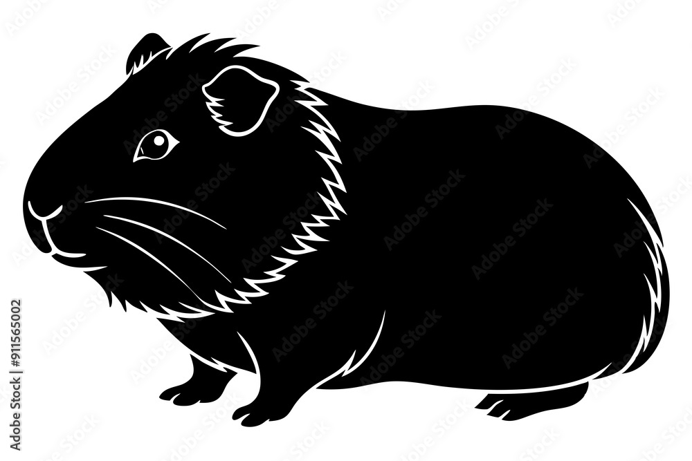 guinea pig silhouette, Guinea Pig vector illustration
guinea pig silhouette, Guinea Pig vector illustration