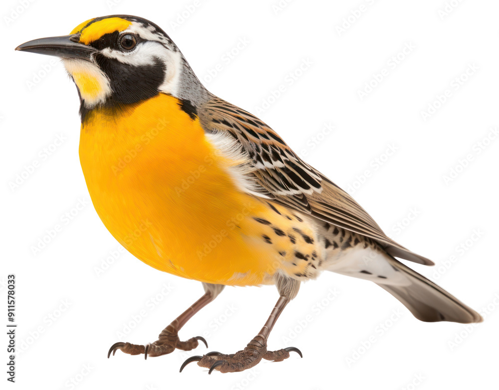 Fototapeta premium PNG Meadowlark animal canary bird.