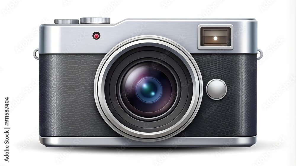 Classic Camera Icon: A Simple and Timeless Design generative AI Classic Camera Icon: A Simple and Timeless Design generative AI