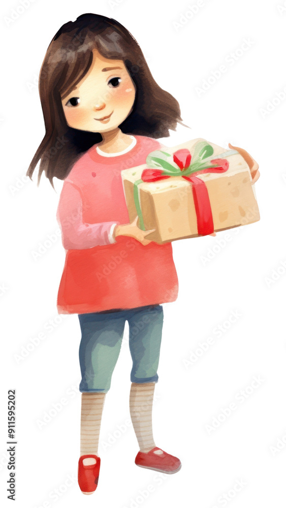 PNG Child holding birthday gift cute toy white background. PNG Child holding birthday gift cute toy white background.
