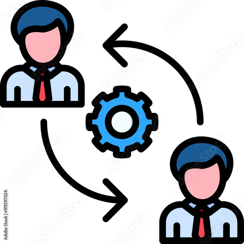 Employee Turnover Icon