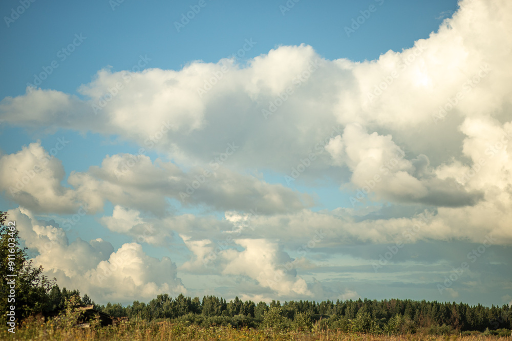 Obraz premium clouds in the sky. cloud background. clouds