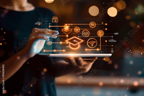 Digital Education Elearning Platform with Innovative Tools and Technology designed for modern learning and education. Embracing online courses, interactive learning, and virtual classroom methods