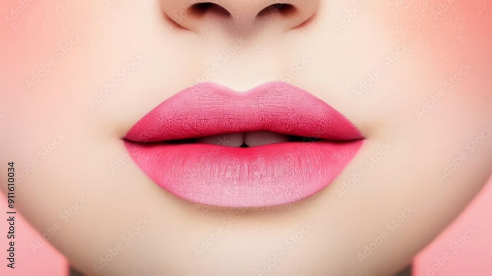 Obraz premium make up cosmetics application