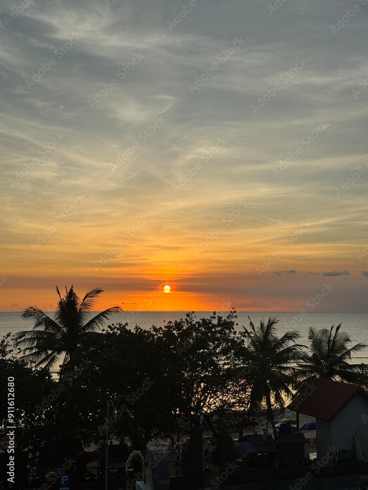 Tropical sunset Tropical sunset
