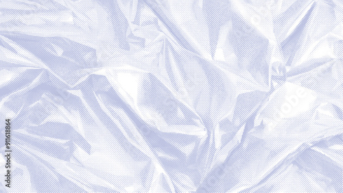 Texture of crumpled paper. Abstract halftone background. vector illustration