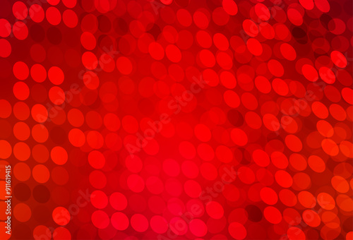 Light Red vector layout with circle shapes.