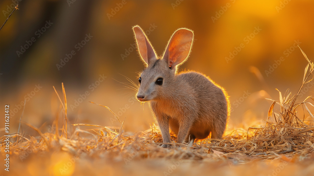 Fototapeta premium aardvark a nocturnal African mammal with a pig-like snout