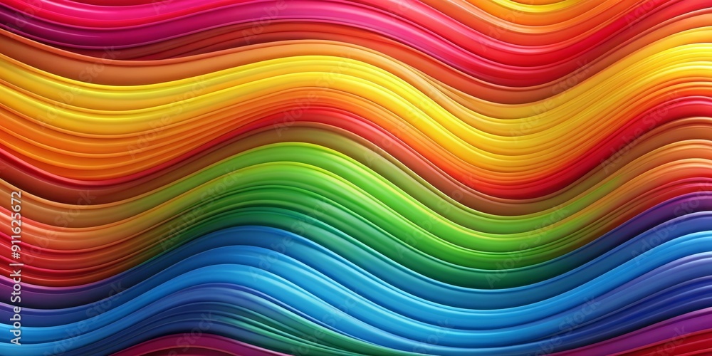 Abstract Rainbow Wave Pattern, 3D Illustration, Colorful Swirls, Digital Art, Abstract Background, Wave, Swirl Abstract Rainbow Wave Pattern, 3D Illustration, Colorful Swirls, Digital Art, Abstract Background, Wave, Swirl