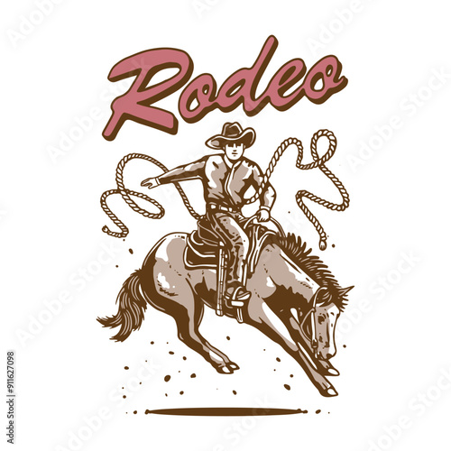 Rodeo illustration