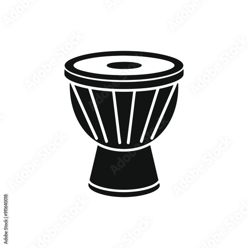 Conga drum flat web icon,Conga logo design. Percussion instrument simple conga drum sign silhouette icon invert color. Conga solid black icon vector design, Musical instruments concept,congas vector 