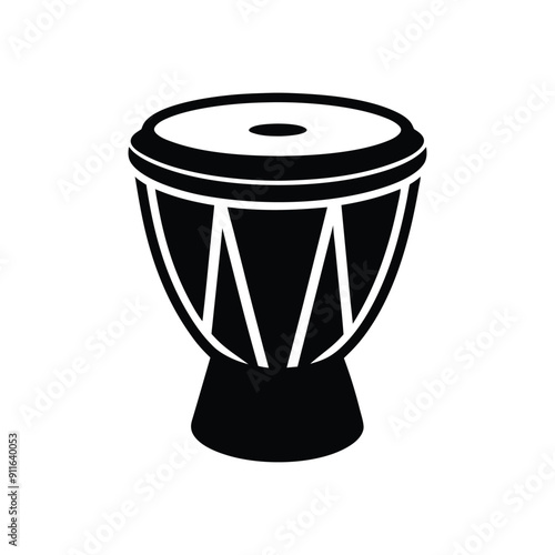 Conga drum flat web icon,Conga logo design. Percussion instrument simple conga drum sign silhouette icon invert color. Conga solid black icon vector design, Musical instruments concept,congas vector 