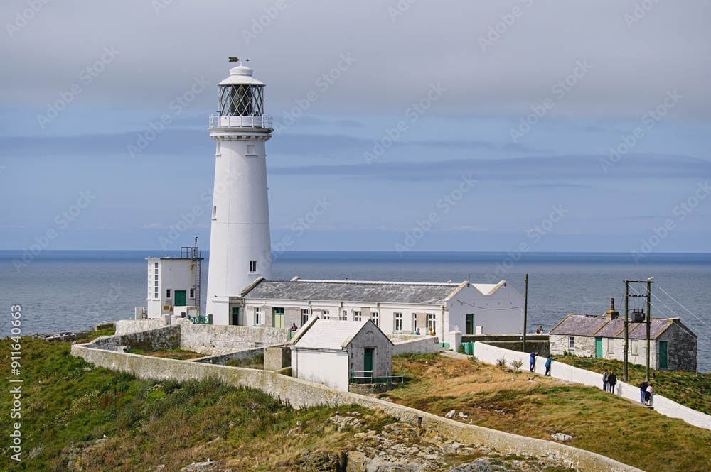 View of South Stack Lighthouse Holyhead, Anglesey, Wales. View of South Stack Lighthouse Holyhead, Anglesey, Wales.
