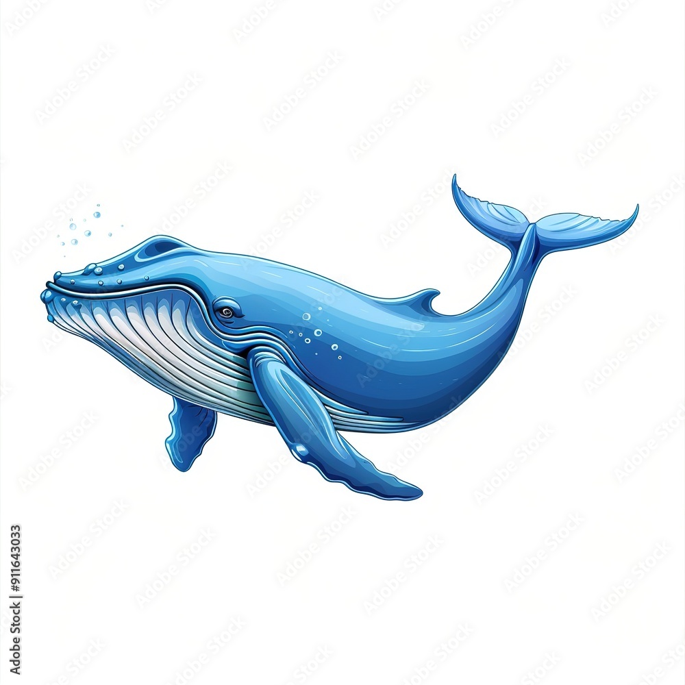 blue whale Metal element animal cartoon isolated whitebackground 16:9 blue whale Metal element animal cartoon isolated whitebackground 16:9