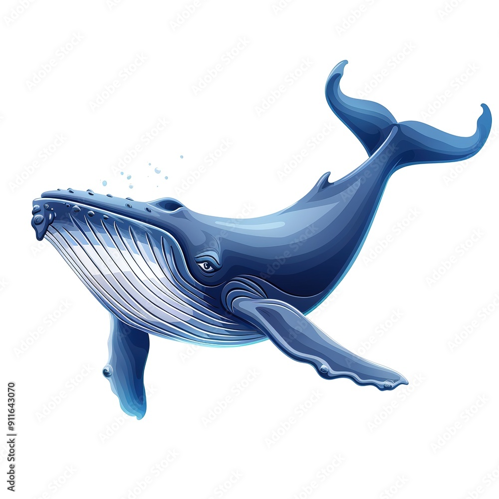 blue whale Sound element animal cartoon isolated whitebackground 16:9 blue whale Sound element animal cartoon isolated whitebackground 16:9