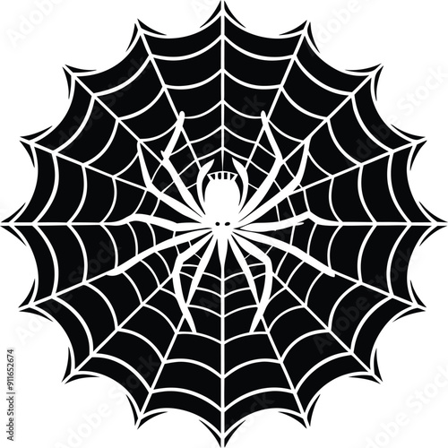 Free Spider web Black and white