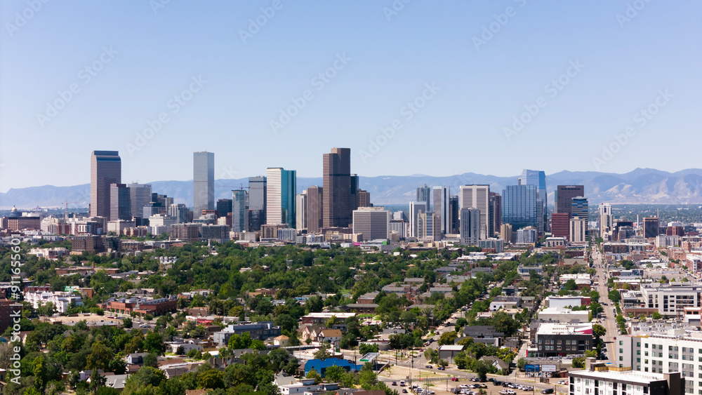 Downtown Denver Colorado Skyline Downtown Denver Colorado Skyline